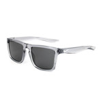 Men's Verge Sunglasses // Wolf Gray + White