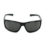 Men's Adrenaline Sunglasses // Black + Gray