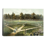 The American National Game Of Baseball - Grand Match At Elysian Fields, Hoboken, NJ, 1866 // Currier & Ives