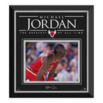 Michael Jordan // Limited Edition Photo Display // Facsimile Signature