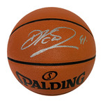 Dirk Nowitzki // Autographed Basketball