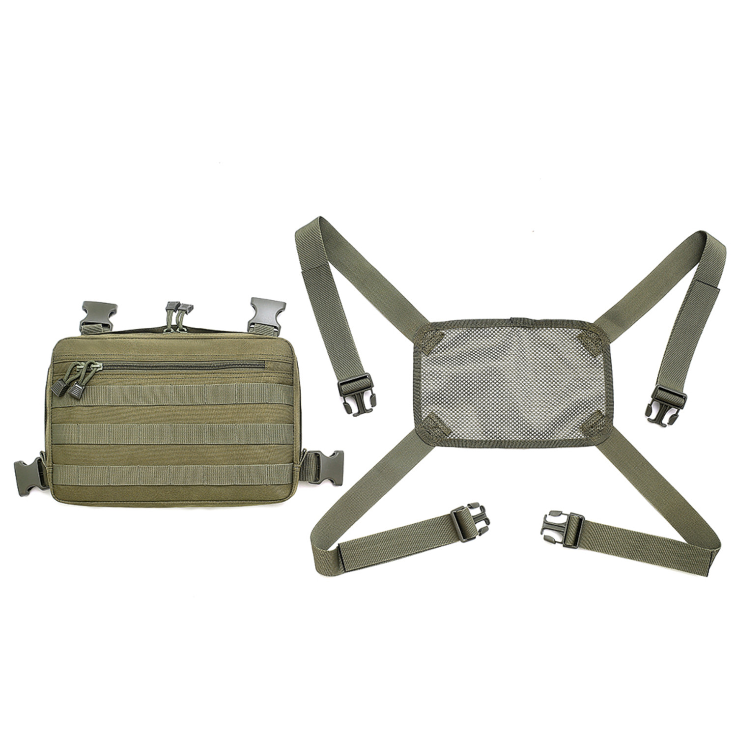 Tactical Chest Bag // Green - M-Tac - Touch of Modern