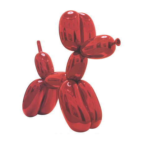Jeff Koons // Balloon Dog (No text) // 2012 Offset Lithograph