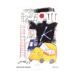 Jean-Michel Basquiat // City Taxi // 2002 Offset Lithograph
