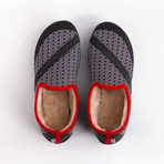 KOZIKICKS // Men's Edition Shoes // Black + Red (XL)