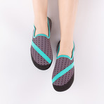 KOZIKICKS // Women's Edition Shoes // Black + Turquoise (S)