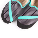 KOZIKICKS // Women's Edition Shoes // Black + Turquoise (L)