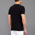Roberto Zip Shirt // Black (S)