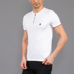 Trent Zip Shirt // White (XL)