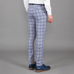 Checkered Pant // Indigo (38WX34L)