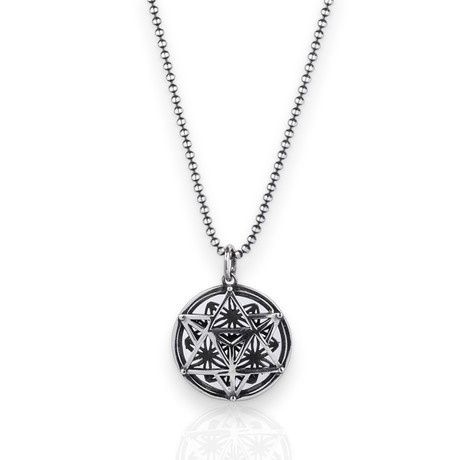 Tree Of Life Necklace // Silver (22")