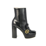 Gucci // Women's Platform Ankle Fringe Boot // Black (Euro: 35)