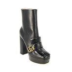 Gucci // Women's Platform Ankle Fringe Boot // Black (Euro: 35)