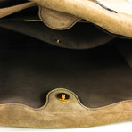 Fendi // Women's Large Flip Handbag // Brown
