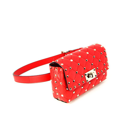 Valentino // Women's Belt Bag // Red