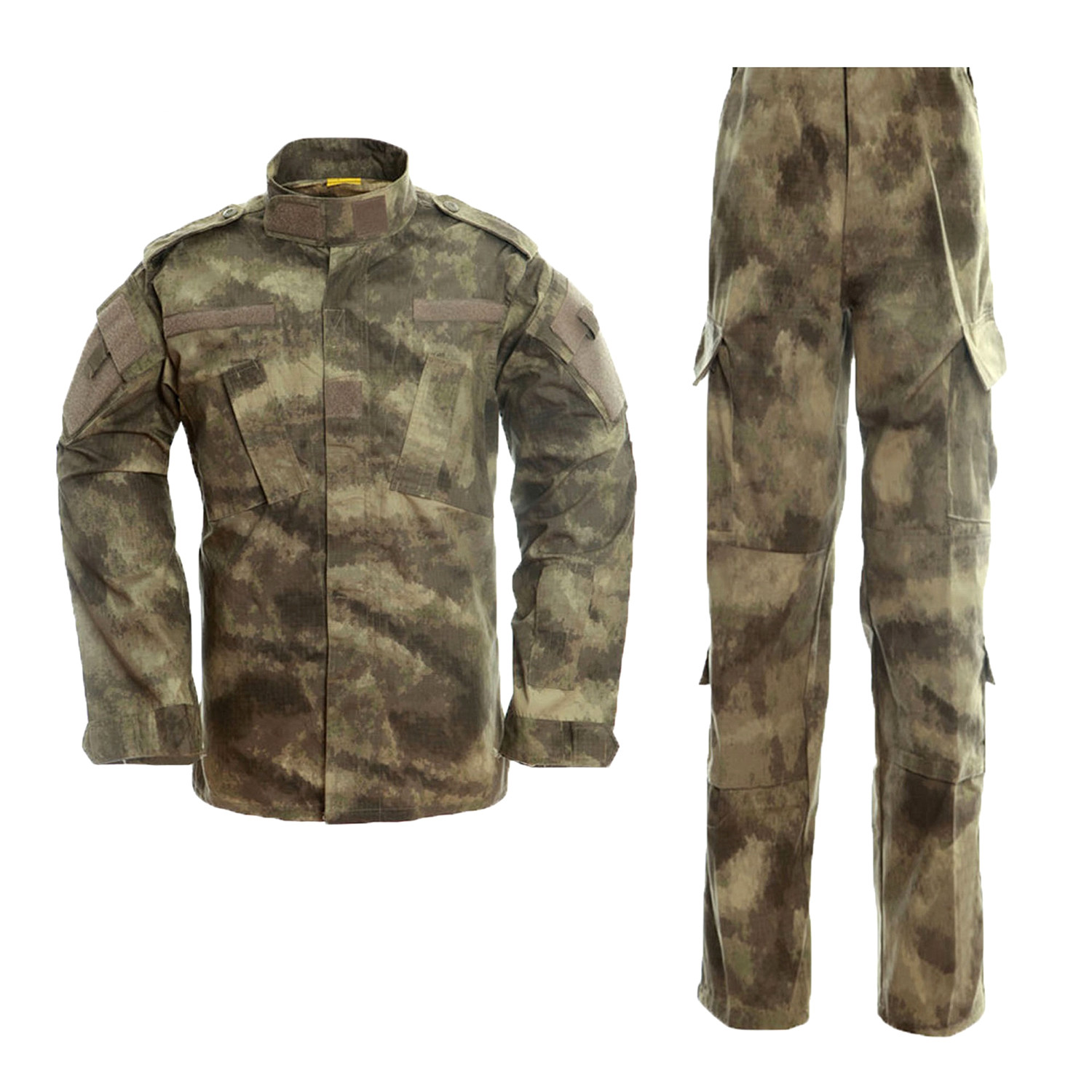 Jacket + Trousers Set // Dark Army Green + Khaki (2XL) - fashion atlas ...