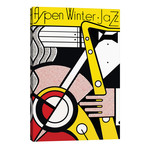 Aspen Winter Jazz, 1967 // Roy Lichtenstein (26"W x 40"H x 1.5"D)