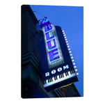 The Blue Room Jazz Club, 18th & Vine Historic Jazz District, Kansas City, Missouri, USA // Panoramic Images (26"W x 40"H x 1.5"D)