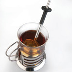 Straight // 2-Piece Coffee + Tea Tool Set // Clip + Infuser