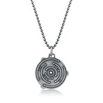 Omega Necklace // Silver (22")
