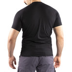 Slim Fit T-Shirt // Black (XXS)