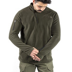 Polar Fleece Canyon Sweatshirt // Khaki (XL)