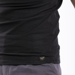 Slim Fit T-Shirt // Black (2XL)