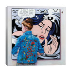 Lichtenstein Art Lover // Liva Pakalne Fanelli (18"W x 18"H x 1.5"D)
