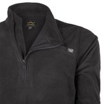 Polar Fleece Sweatshirt // Black (S)