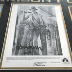 Harrison Ford // Signed "Indiana Jones and the Temple of Doom" Collage