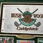 Chevy Chase // Signed "Caddyshack" Flag Collage