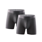 The KG Everyday Technical Boxer Briefs // Gray // Pack of 2 (L)