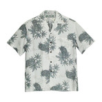 Pineapple Map Shirt // White (Small)