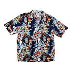 Parrots Button Up Shirts // Navy (Small)