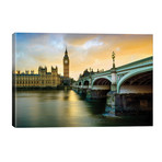 Big Ben and Palace of Westminster IV // Susanne Kremer (40"W x 26"H x 1.5"D)