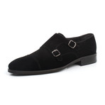 Suede Dress Shoe // Black (Euro: 39)