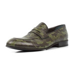 Camo Dress Shoe // Green (Euro: 41)