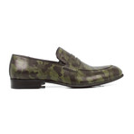 Camo Dress Shoe // Green (Euro: 40)