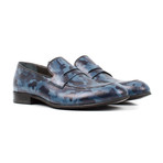 Camo Dress Shoe // Blue (Euro: 44)