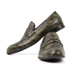 Camo Dress Shoe // Green (Euro: 44)