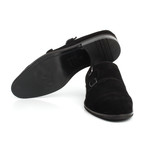 Suede Dress Shoe // Black (Euro: 41)
