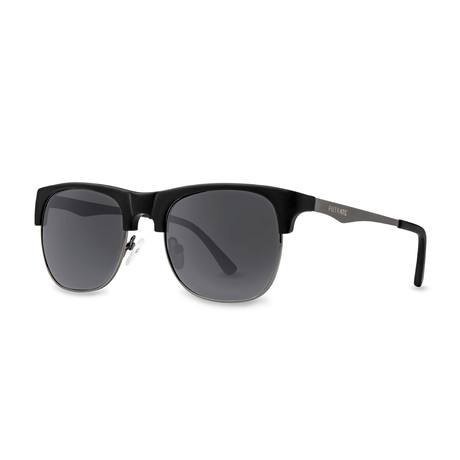 Filtrate Eyewear // Troubadour Sunglasses // Matte Black + Gray
