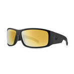 Filtrate Eyewear // Factory Polarized Sunglasses (Matte Black + Gray)