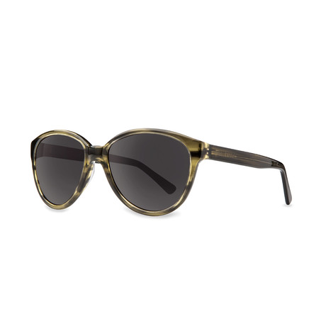 Filtrate Eyewear // Verse Polarized Sunglasses (Olive Gloss + Zebra Gray)