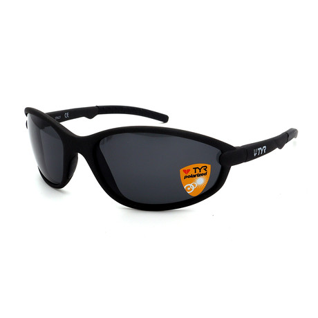 Unisex TR25-18-02 Reef Polarized Sunglasses // Matte Gunmetal + Smoke