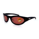 Unisex TR10-08-09 Eyewish Polarized Sunglasses // Brushed Black
