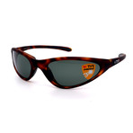 Unisex TR22-61-14 Topanga Polarized Sunglasses // Tortoise + Green