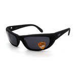 Unisex TR24-18-02 Splash Polarized Sunglasses // Matte Gunmetal + Smoke
