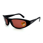 Unisex TR21-01-09 Jaco Polarized Sunglasses // Matte Black + Chestnut