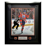 Connor McDavid // Edmonton Oilers // Autographed Photo Display